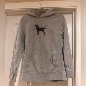 The Black Dog Heather Gray Hoodie